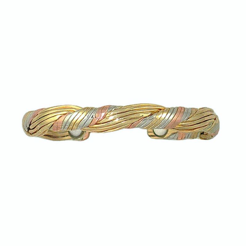 Golden Hair - Magnetic Copper Bracelet - #758 - Click Image to Close
